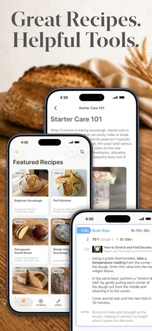Rise: Baking & Bread Recipes screenshot 2