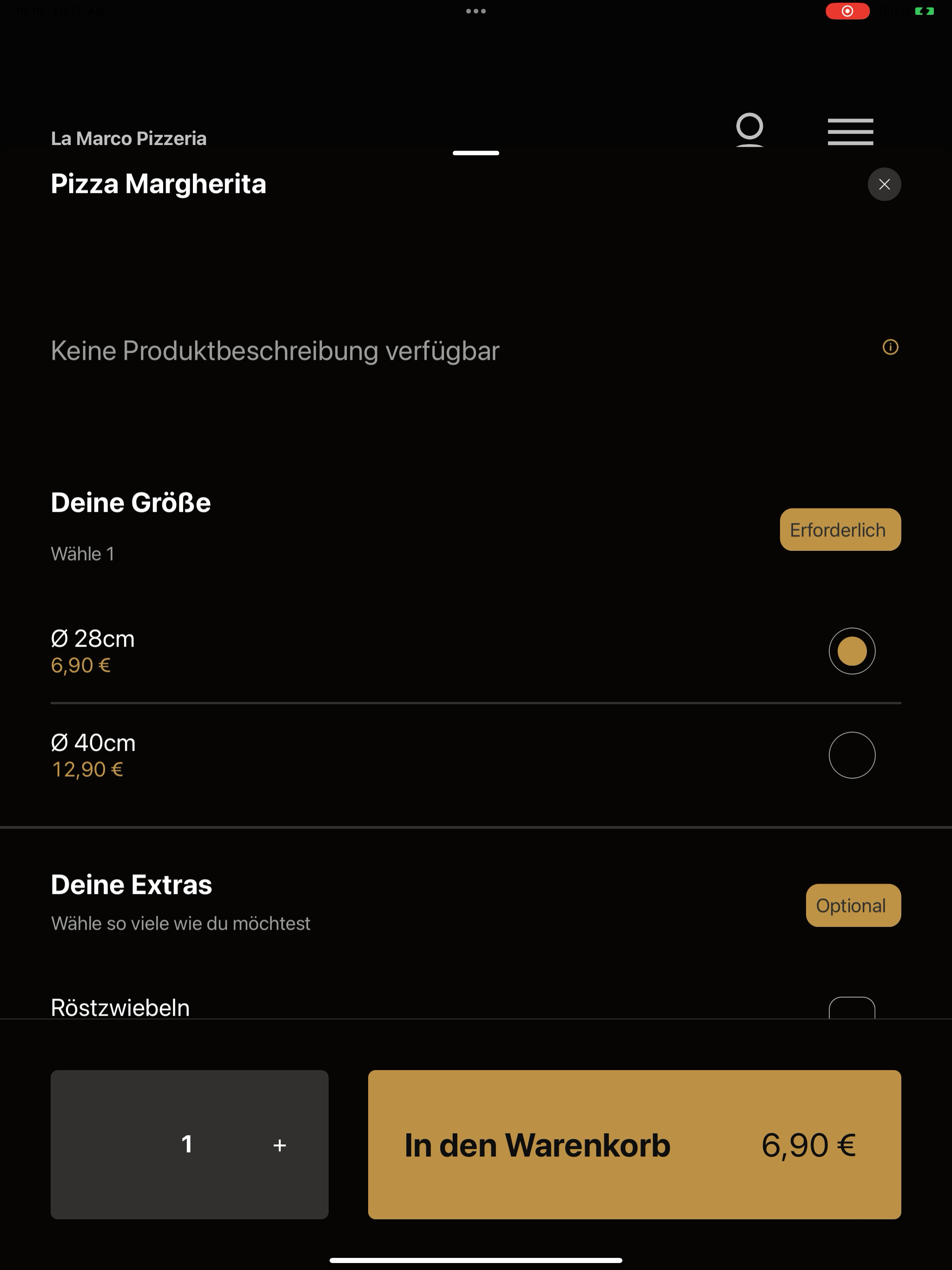 La Marco Pizzeria screenshot 8