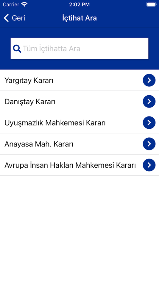 #3. UYAP Mevzuat (iOS) Podle: T.C Adalet Bakanlığı