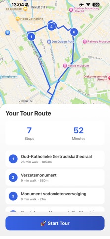 FreeAIWalkingTour – The App screenshot