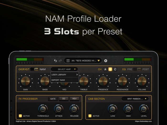 GigFast Lite Neural Amp Suite