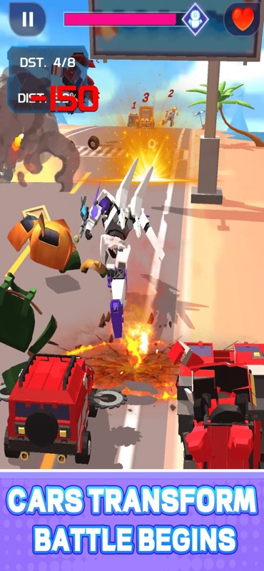 Smash Car: Robot Racing screenshot 6