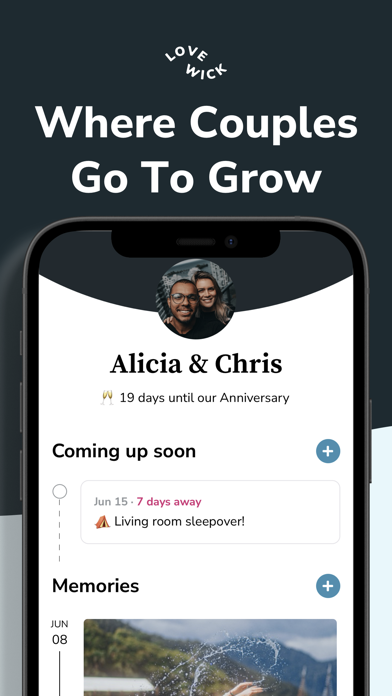 Lovewick: Relationship Tracker Screenshot