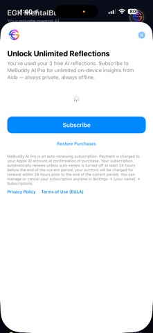 EGK MeBuddy AI screenshot