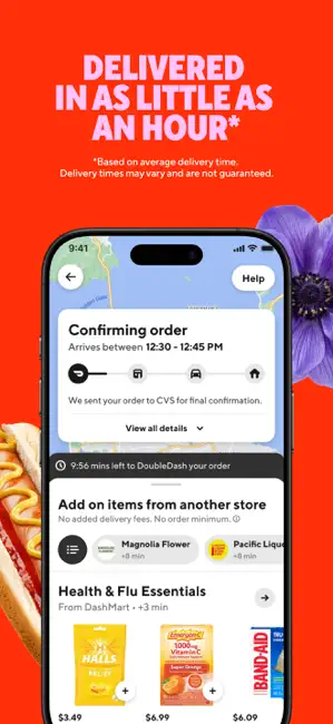 DoorDash: Food, Grocery, More iPhone screenshot 3