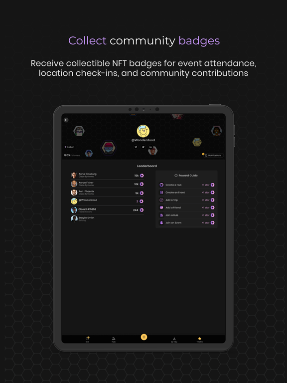 Belong - NFT Tickets & Events iPad screenshot 7 - Social Networking app