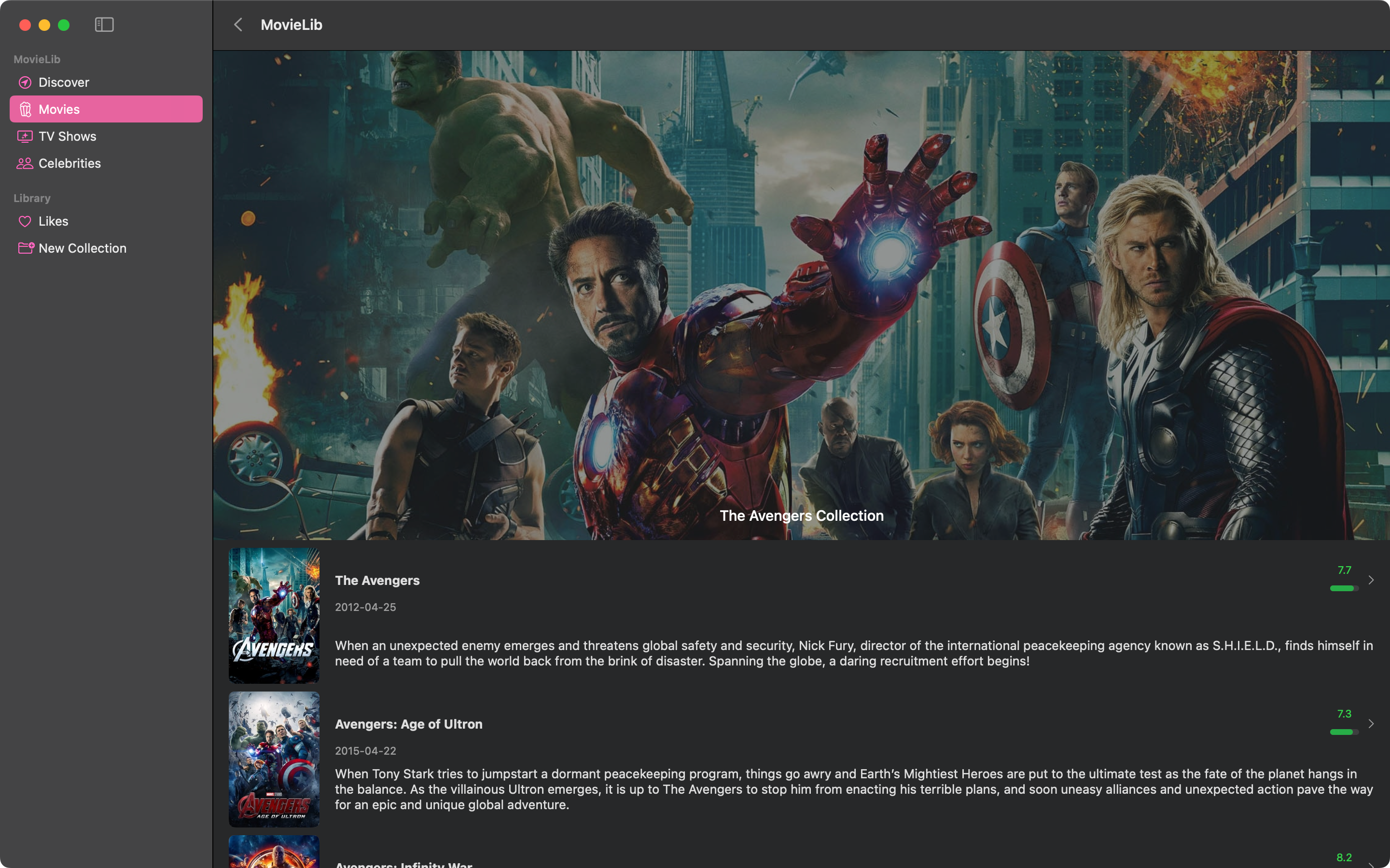 MovieLib screenshot 16