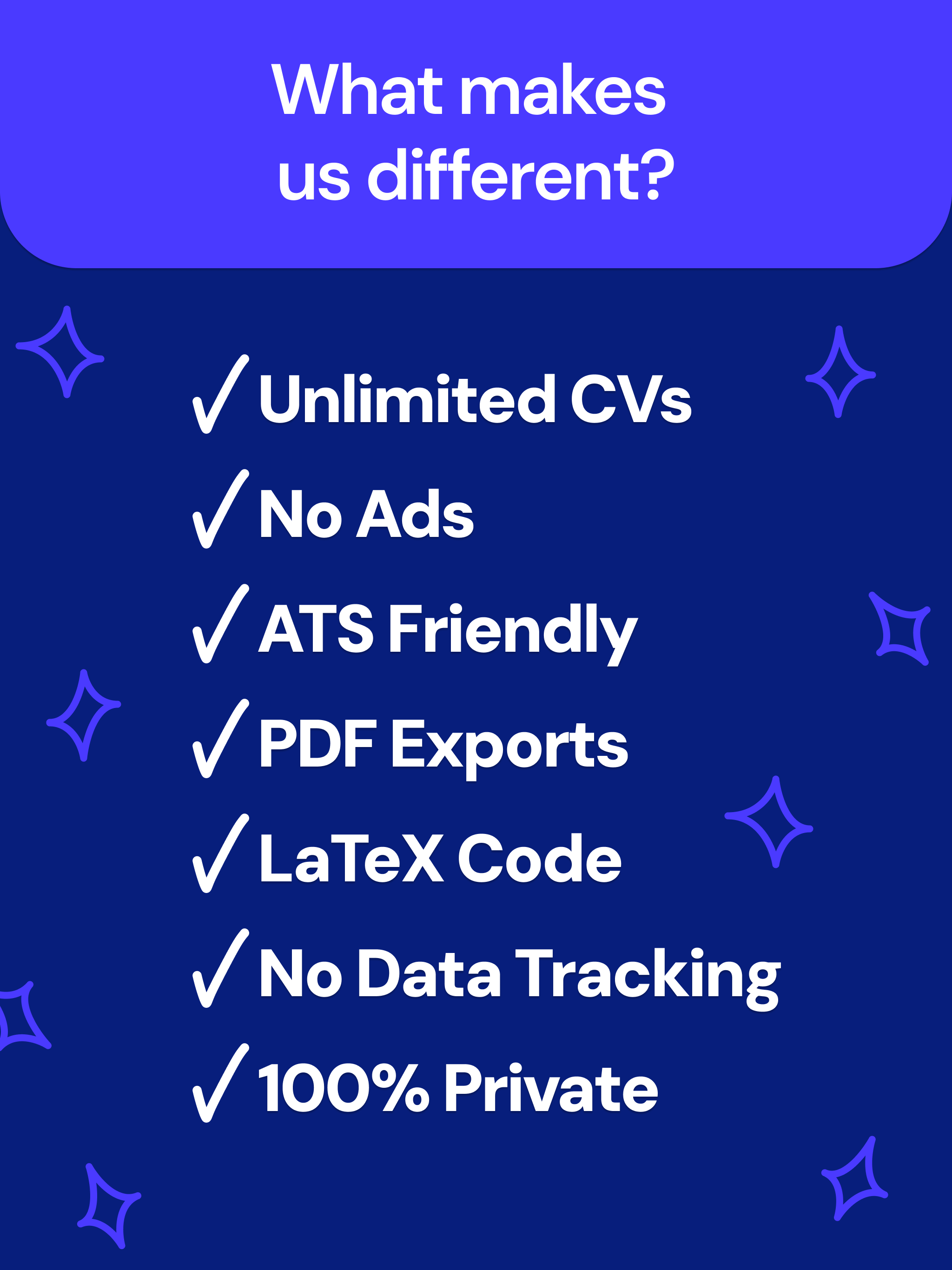CV Maker - PDF + LaTeX screenshot 11