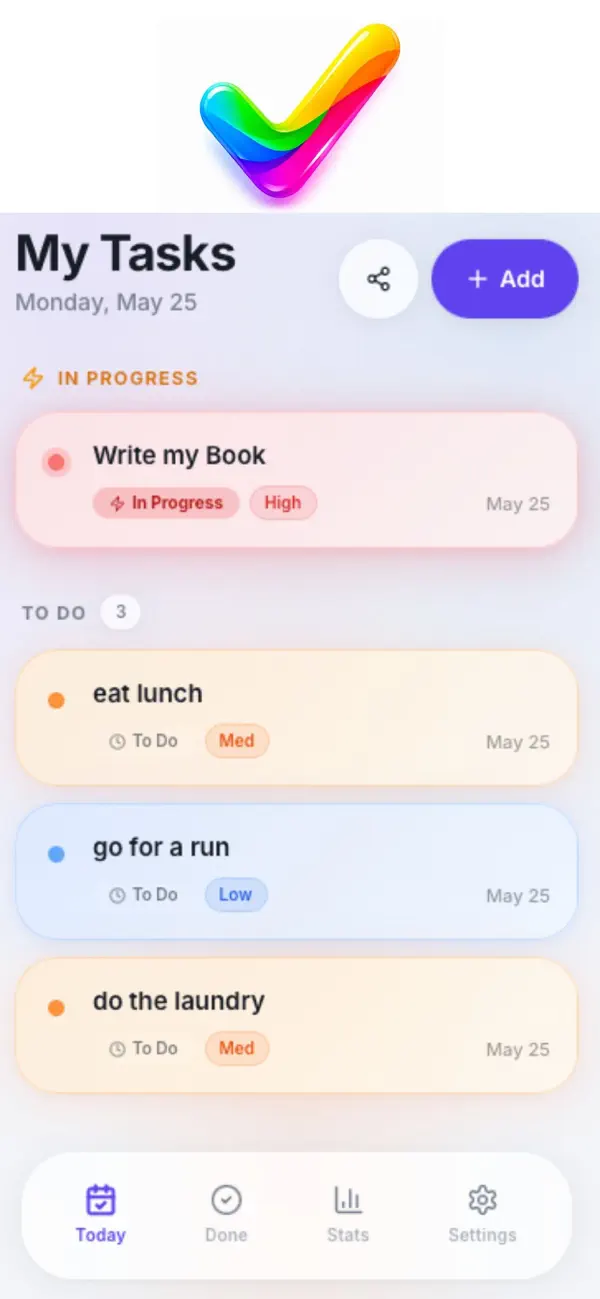 Screenshot #1 pour Task List Today