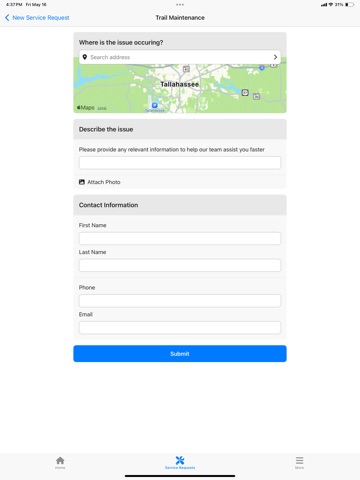 Leon County Citizens Connect iPad screenshot