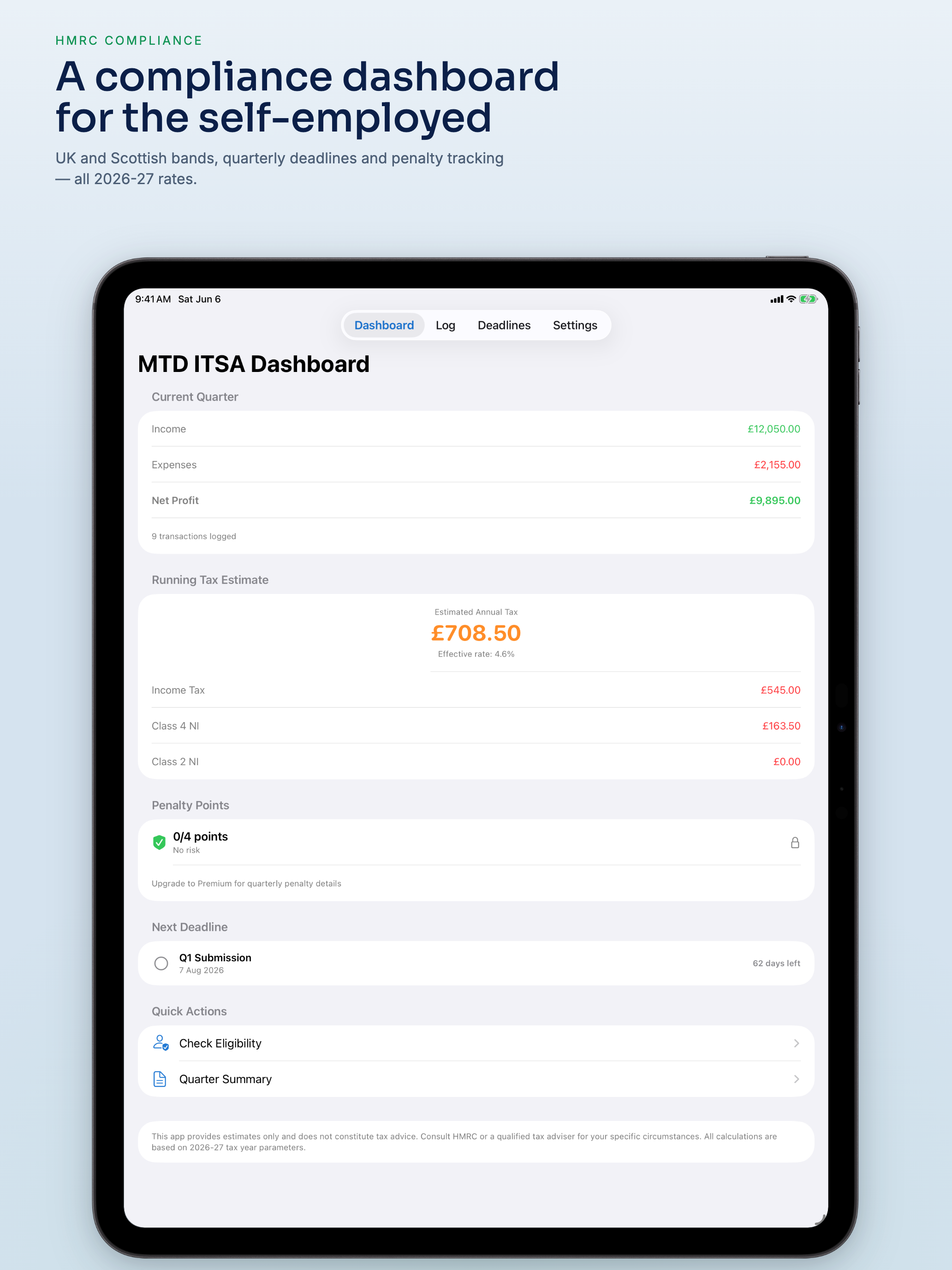 MTD ITSA Compliance 2026 screenshot 6