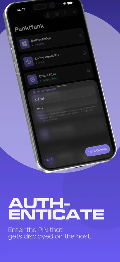 Screenshot 3 di 5 di Punktfunk