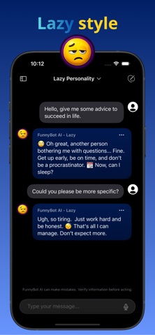 AI Chatbot – FunnyBot AI Screenshot 3 of 4