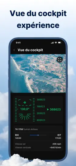 Capture d'écran de FlightSky : Suivi Vols sur iPhone 3