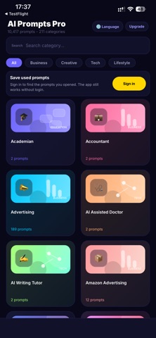 Ai Prompts Pro Screenshot 2 of 3