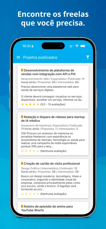 99Freelas screenshot 3 of 6