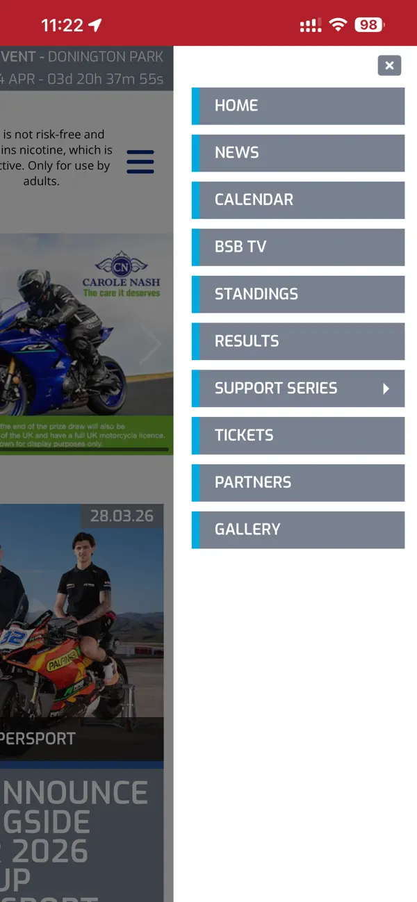 Screenshot #2 pour British Superbike Championship