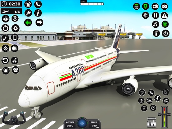 Screenshot #4 pour Airplane Flying Simulator 3D