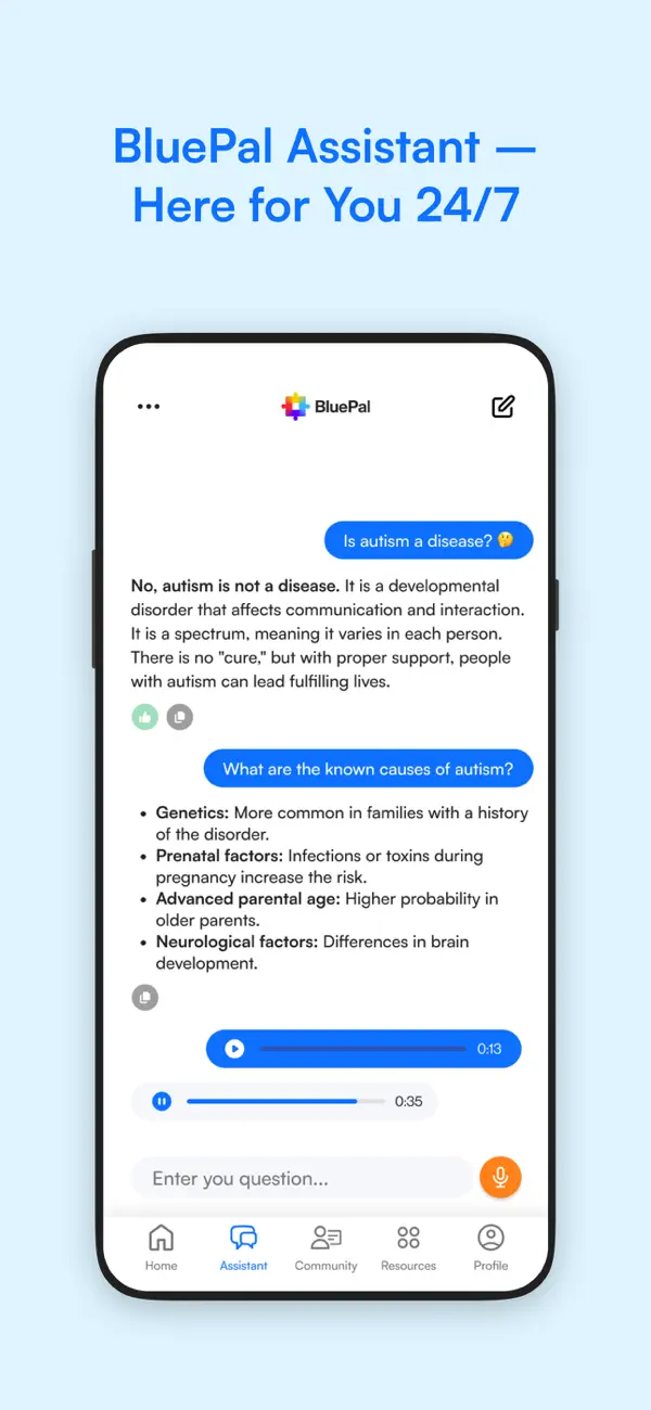 Screenshot #3 pour BluePal: Autism Assistant