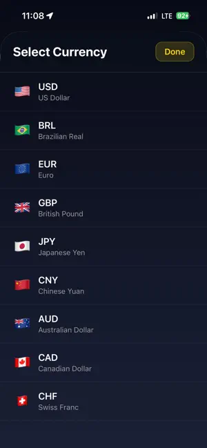 Global Currency Exchange screenshot 3