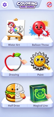 Coloring Mini Games Screenshot 1 of 6