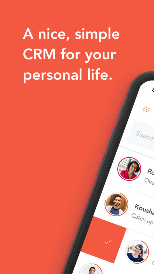 #1. Queue Personal CRM (iOS) 由: Jeremy Lubin