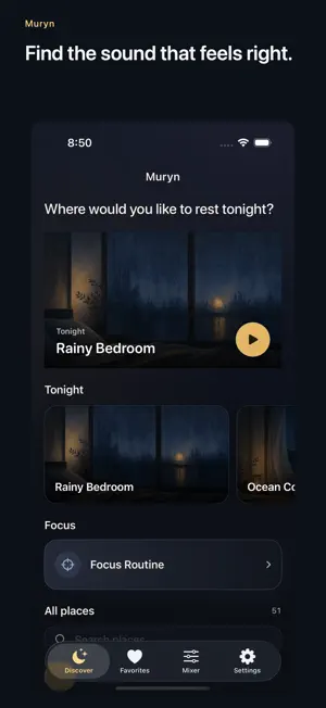 Muryn: Immersive Soundscapes screenshot 1