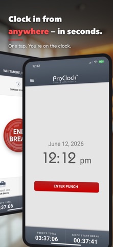 ProClock app screenshot