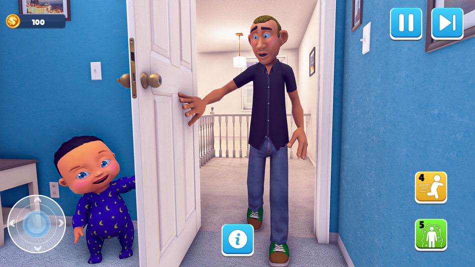 #5. Hide And Seek: Find Daddy Game (iOS) โดย: Umar Dilawar