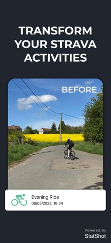 StatShot: Strava Overlay Tool Screenshot 1 of 5