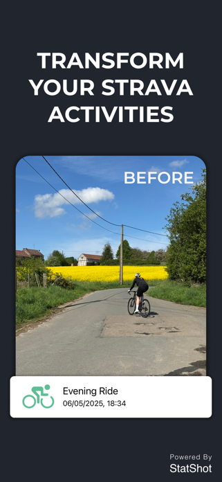 StatShot: Strava Overlay Tool Screenshot 1 of 5