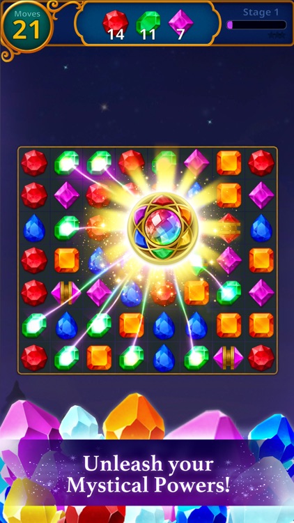 Jewels Magic: Mystery Match3 screenshot-3