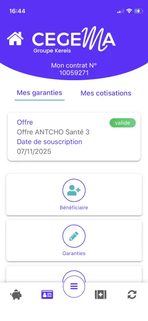 CEGEMA Espace Salarié screenshot 2