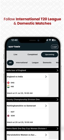 Sportswiz App screenshot