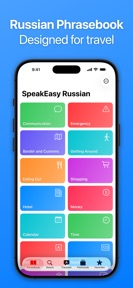 SpeakEasy Russian Phrasebook screenshot