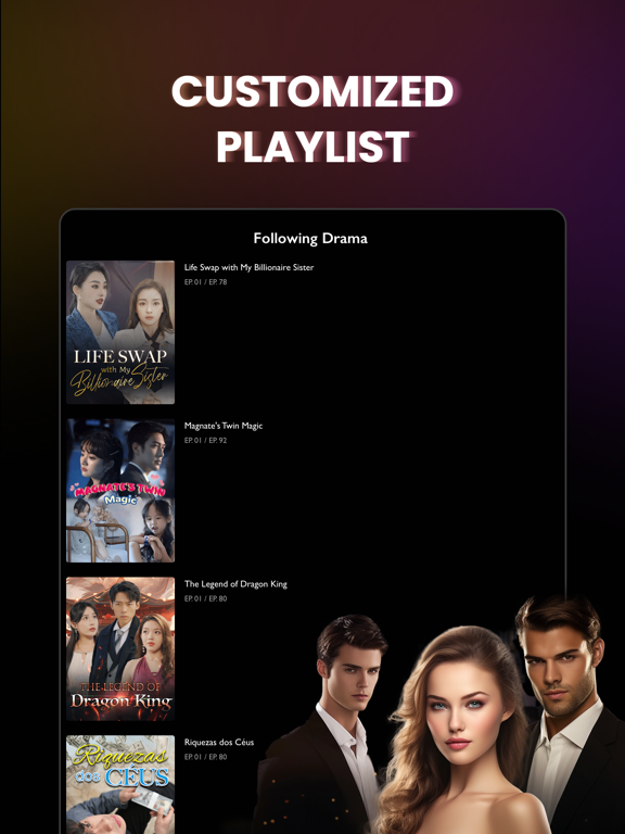 FlipTV - Watch Short Dramas iPad screenshot 4 - Entertainment app