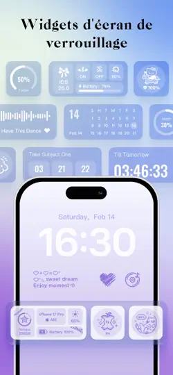 Capture d'écran de Widgify: Fonds D'écran sur iPhone 6