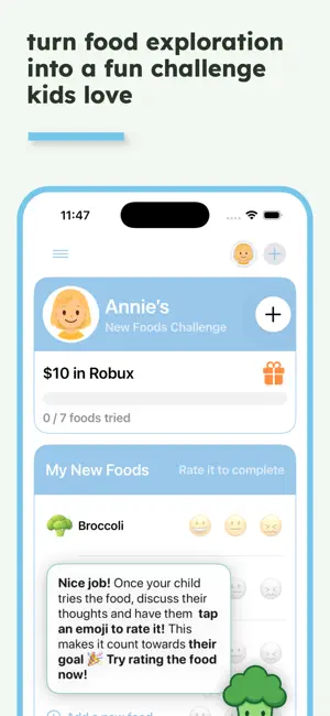 Yummi Picky Eater Food Tracker screenshot 4