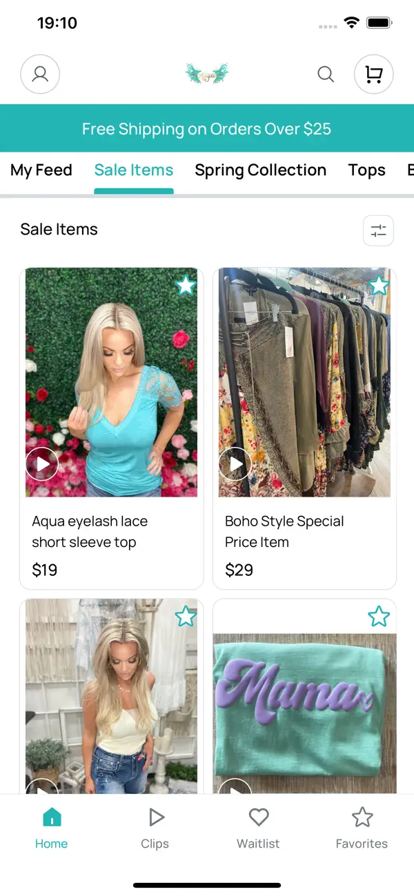 Screenshot #1 pour Southern Angels Boutique