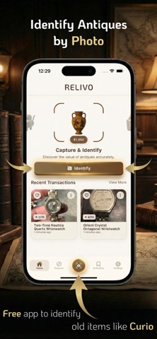Antique Identifier - Relivo ID iPhone screenshot
