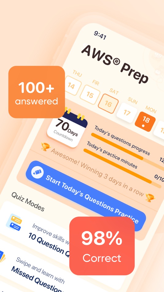 #2. AWS® CLF-C02 Exam Prep 2025 (iOS) 由: 和荣 叶