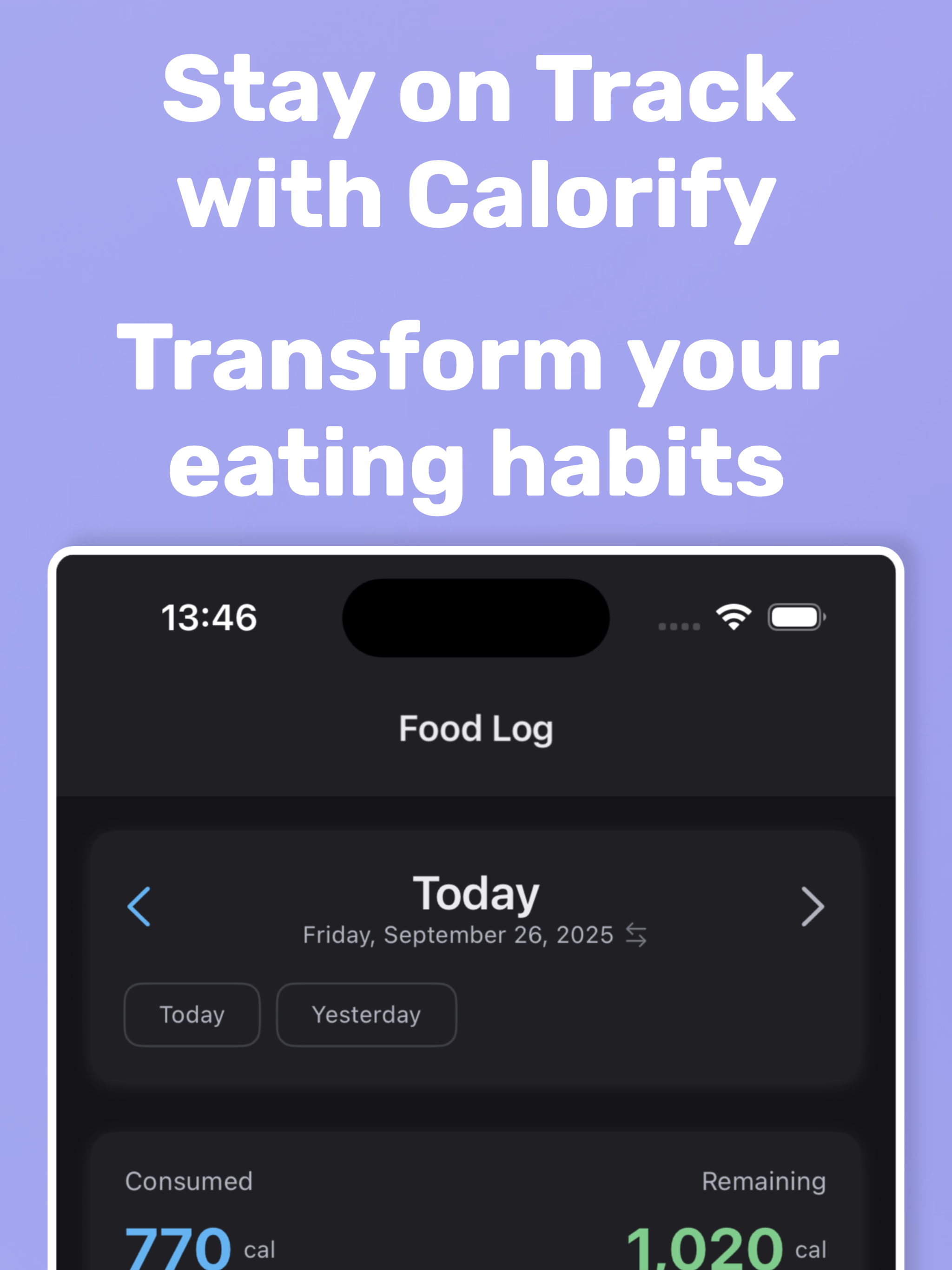 Calorify: AI Calorie Counter screenshot 5