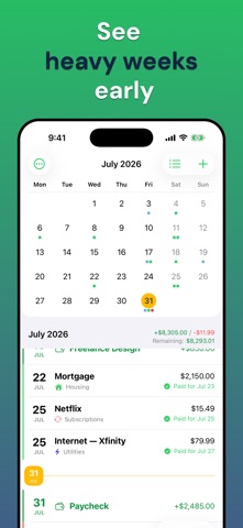 Bill Organizer, Tracker: Billo Screenshot 3 of 7