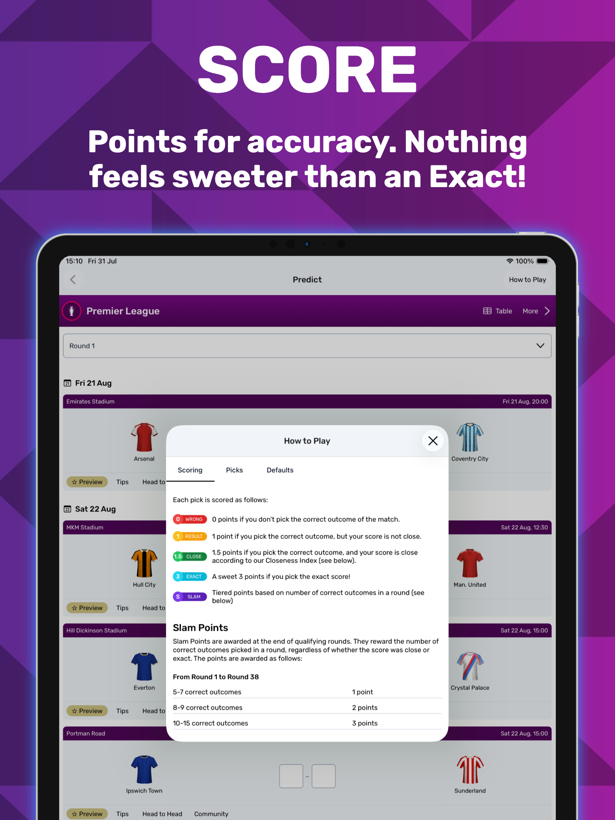 Superbru Football screenshot 10