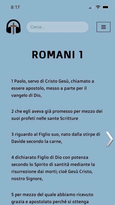 Audio Bibbia Screenshot