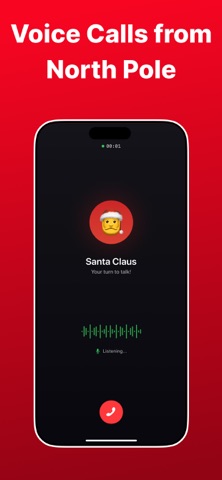 Call Santa: Video & Audio Chat iPhone screenshot