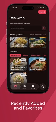 ReciGrab - Save Recipes Screenshot 8 of 10
