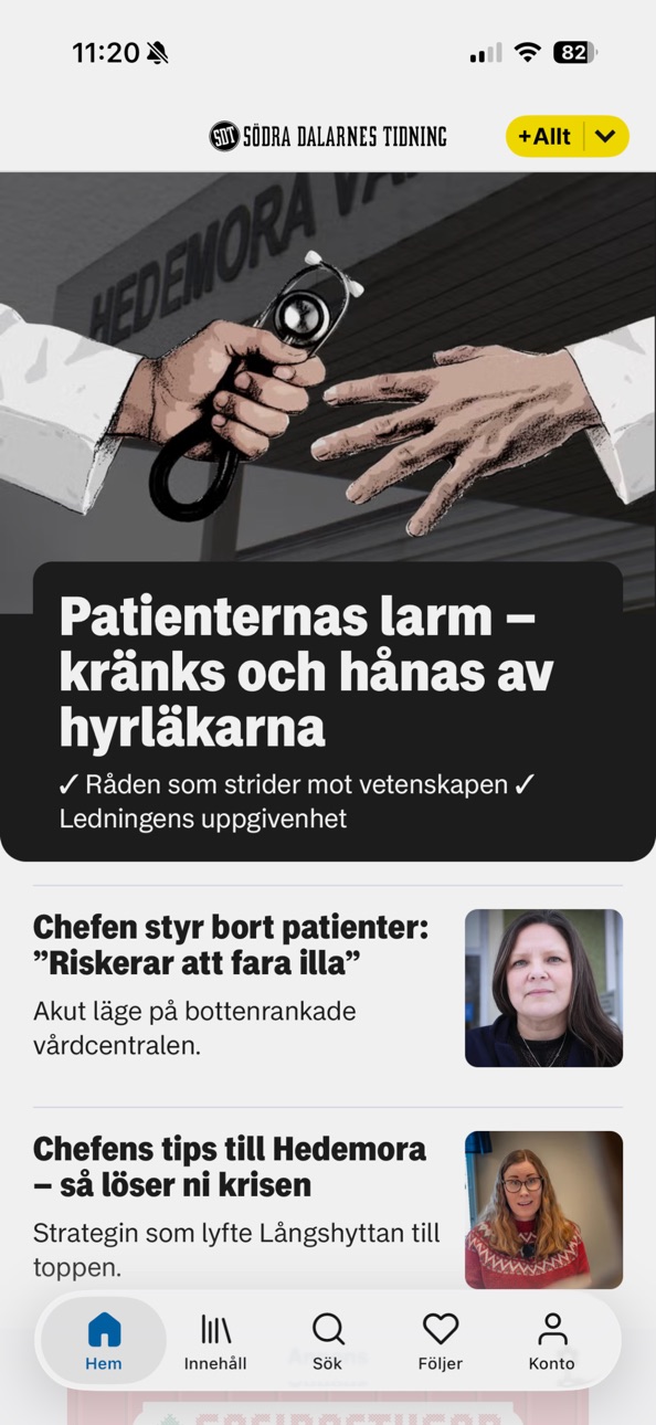 iPhone screenshot