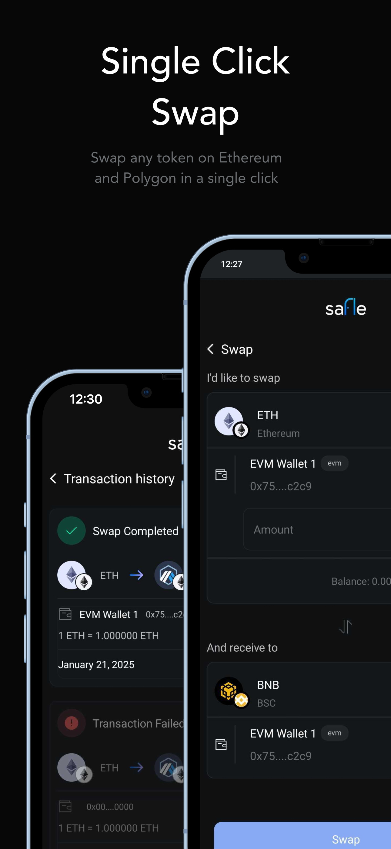 Safle - Web3 Wallet