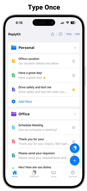 ReplyKit - Quick Reply screenshot 3